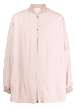 OAMC solid-collar bomber jacket - Pink