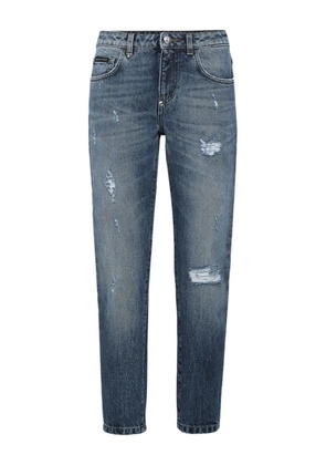 Philipp Plein distressed-effect jeans - Blue