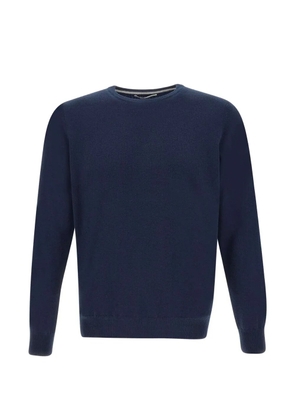 Kangra long-sleeved ribbed sweater - Blue