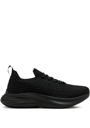 APL: ATHLETIC PROPULSION LABS TechLoom Zipline textured sneakers - Black