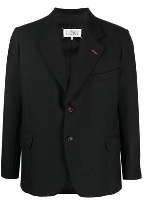 Maison Margiela single-breasted wool blazer - Black