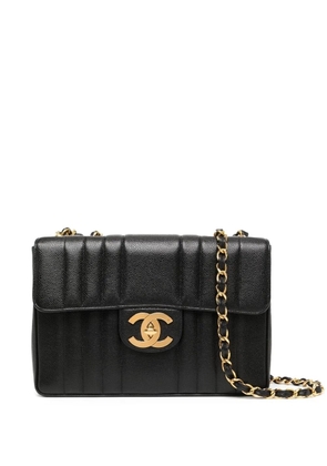 CHANEL Pre-Owned 1995 Mademoiselle Classic Flap Jumbo shoulder bag - Black