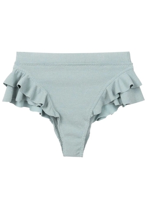 Clube Bossa Turbe high-waist bikini bottoms - Blue