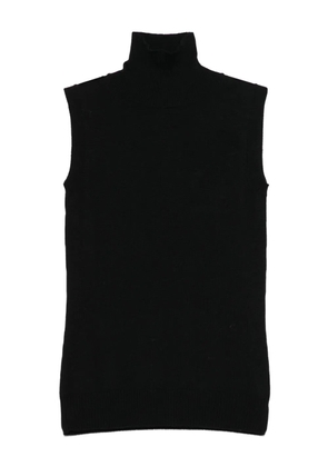 Sportmax virgin wool tank top - Black