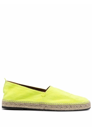 Philipp Plein leather espadrilles - Yellow