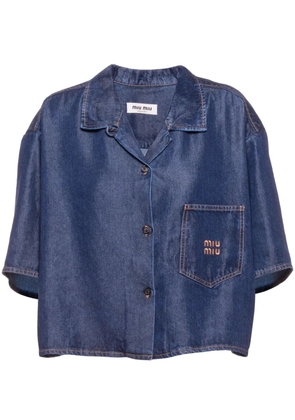 Miu Miu denim shirt - Blue