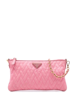 Prada Pre-Owned 2000-2013 Impuntu Tessuto Chain crossbody bag - Pink