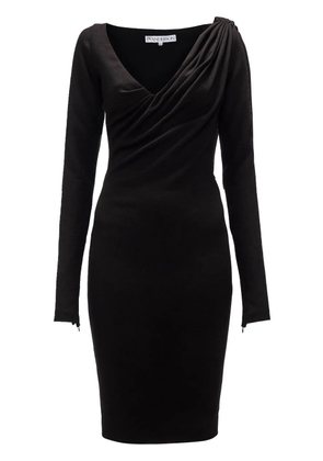JW Anderson V-neck midi dress - Black