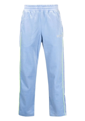 Li-Ning cropped leg track pants - Blue