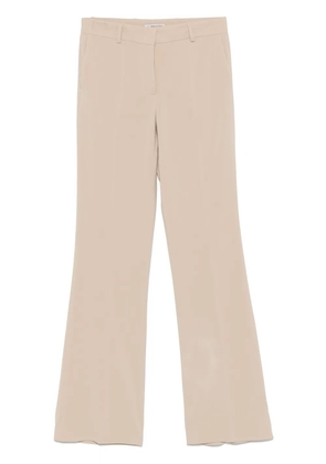 Alberto Biani crepe trousers - Neutrals