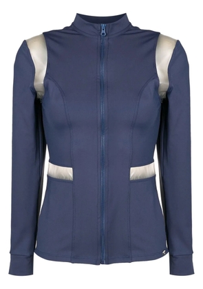 AMIR SLAMA GYM SLAMA GYM + MANLY performance track jacket - Blue