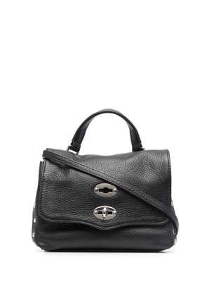 Zanellato Postina mini leather bag - Black