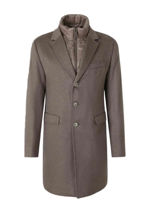 Herno layered coat - Neutrals