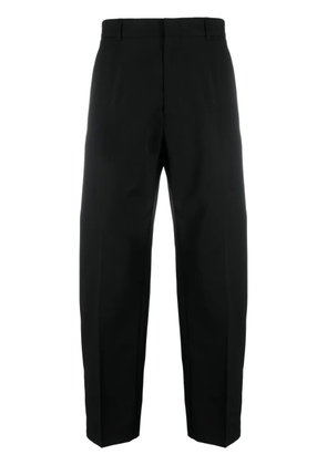 Jil Sander tapered-leg tailored trousers - Black