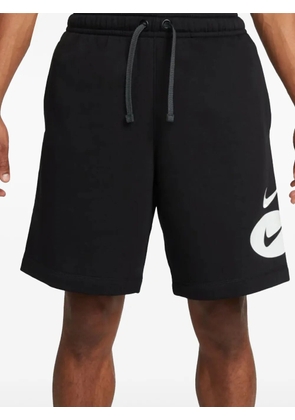 Nike Sportswear Swoosh League 'Black/White' fleece shorts