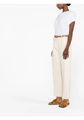 KHAITE Emmylou cotton T-shirt - White