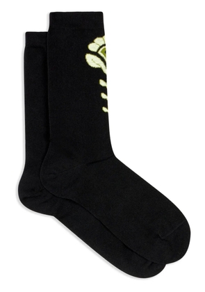 ETRO jacquard cotton socks - Black
