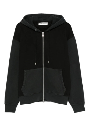OUR LEGACY zip-up hoodie - Black