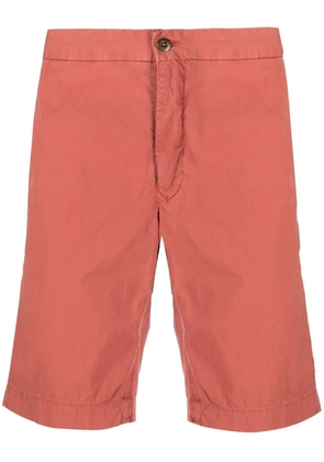 Incotex knee-length chino shorts - Red
