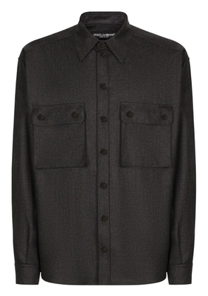 Dolce & Gabbana woolen shirt - Grey