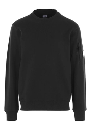 C.P. Company pocket-detail crew-neck sweatshirt - Black