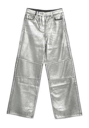 Patrizia Pepe panelled trousers - Silver