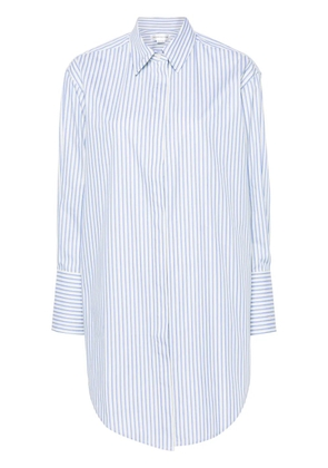 Victoria Beckham striped organic cotton shirt - Blue