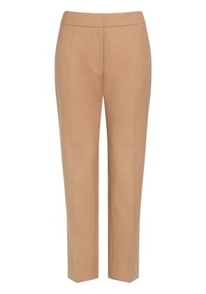 Patou organic cotton cropped trousers - Neutrals