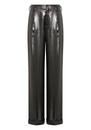 Ralph Lauren Collection Acklie pleated wide-leg trousers - Silver