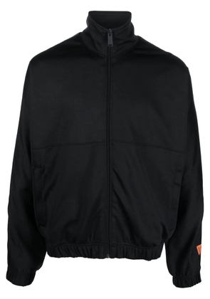 Heron Preston logo-patch tracktop - Black