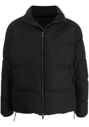 Emporio Armani padded high-neck jacket - Black