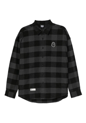 FINGERCROXX checked c - Black