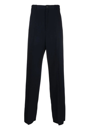 Balenciaga large-fit tailored trousers - Blue