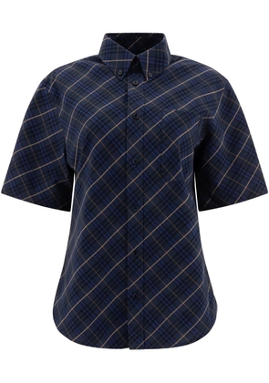 Burberry checked shirt - Blue