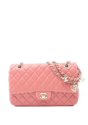 CHANEL Pre-Owned 2014 matelasse-quilting chain shoulder bag - Pink