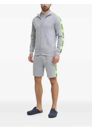 HUGO zip tape sweatshirt - Grey
