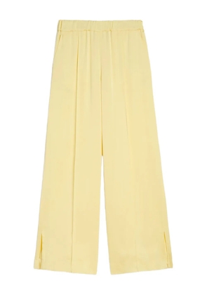 Jil Sander Envers side-slits trousers - Yellow