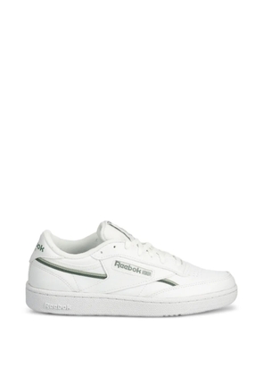 Reebok striped-detail sneakers - White/Vintage Green/Trek Green