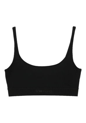 TOM FORD logo-underband bra - Black