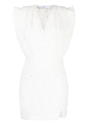 IRO wrap-design dress - White