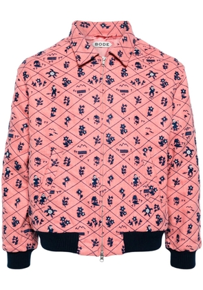 BODE Monte Rosa bomber jacket - Pink
