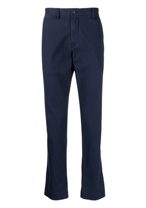 Polo Ralph Lauren logo-patch straight-leg trousers - Blue