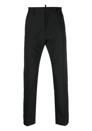 DSQUARED2 tailored straight-leg trousers - Black