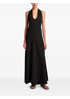 Proenza Schouler Ember halterneck maxi dress - Black