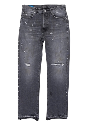 Purple Brand P011 Crystal Racer straight jeans - Black