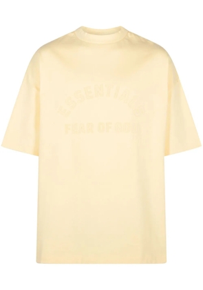 FEAR OF GOD ESSENTIALS logo-print T-shirt - Yellow