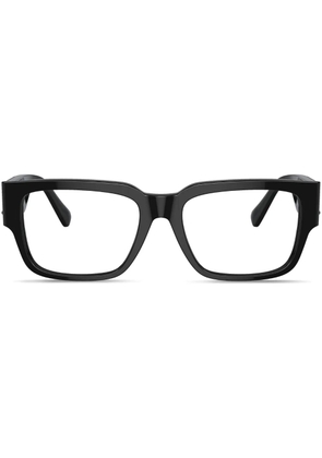Versace Eyewear Medusa rectangle-frame glasses - Black