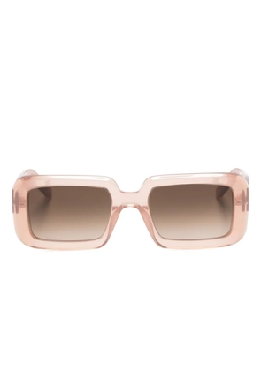 Saint Laurent Eyewear SL534 rectangle-frame sunglasses - Pink