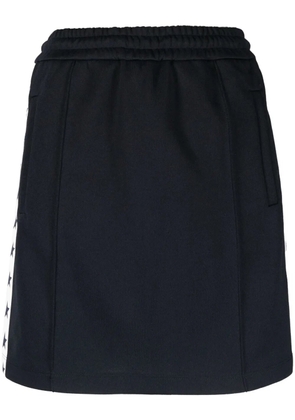 Golden Goose star-print cotton skirt - Blue