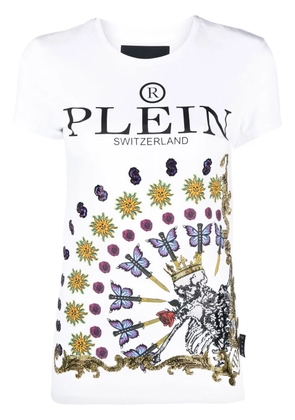 Philipp Plein Pure Skeleton T-shirt - White